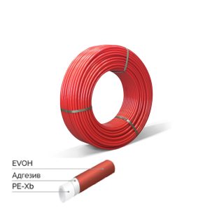 Труба многослойная Varmega PE-Xb/EVOH с антидиффузионным слоем Красный